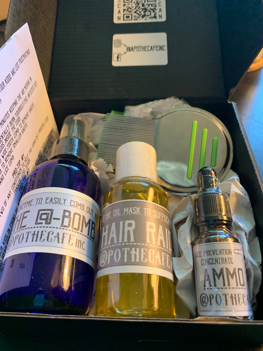 Arsenal AllInOne Lice Kit + Shower Cap Included) Apothecafe Inc.